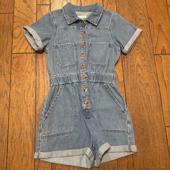 Denim romper - Picture 1 of 1